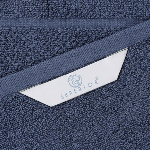 Mile Smart Twist Viscose Cotton Blend Solid Hand Towels, Set of 6