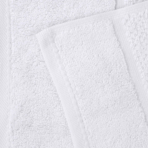 Mile Smart Twist Viscose Cotton Blend Solid 12 Piece Towel Set