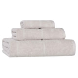 Mile Smart Twist Viscose Cotton Blend Solid 3 Piece Towel Set