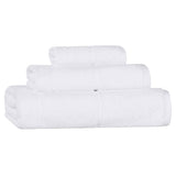 Mile Smart Twist Viscose Cotton Blend Solid 3 Piece Towel Set