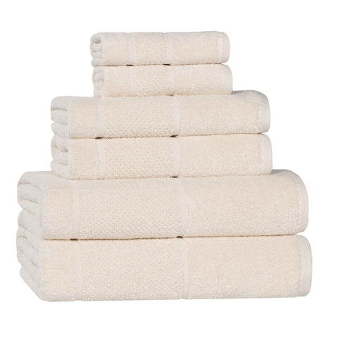 Mile Smart Twist Cotton Blend Towel Set 6-Piece