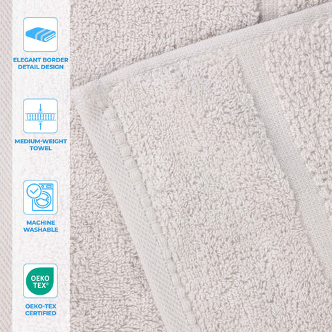 Mile Smart Twist Cotton Blend Towel Set 6-Piece