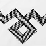 Miller Embroidered Border Cotton Duvet Cover Set