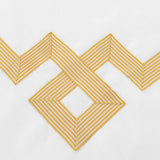 Miller Embroidered Border Cotton Duvet Cover Set