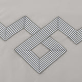 Miller Embroidered Border Cotton Duvet Cover Set