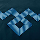 Miller Embroidered Border Cotton Duvet Cover Set