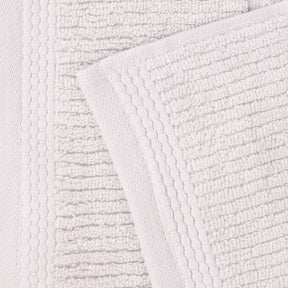 Milo Smart Twist Viscose Cotton Blend Face Towels Washcloths Set of 12