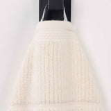 Milo Smart Twist Viscose Cotton Blend Solid Ribbed 12 Piece Towel Set