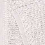 Milo Smart Twist Viscose Cotton Blend Solid Ribbed 12 Piece Towel Set