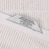 Milo Smart Twist Viscose Cotton Blend Solid Ribbed 12 Piece Towel Set