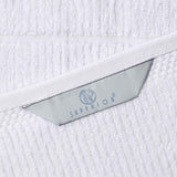 Milo Smart Twist Viscose Cotton Blend Solid Ribbed 12 Piece Towel Set