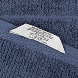 Milo Smart Twist Viscose Cotton Blend Solid Ribbed 8 Piece Towel Set