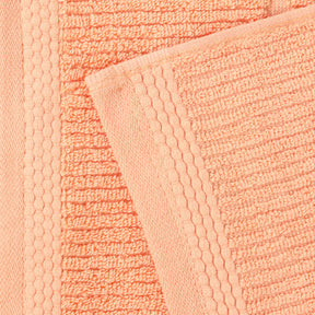 Milo Smart Twist Viscose Cotton Blend Solid Ribbed 3 Piece Towel Set