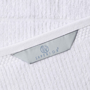 Milo Smart Twist Viscose Cotton Blend Solid Ribbed 3 Piece Towel Set