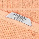 Milo Smart Twist Viscose Cotton Blend Ribbed Bath Sheets, Set of 2