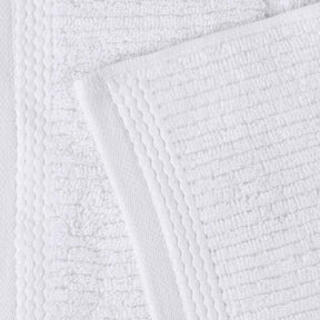 Milo Smart Twist Cotton Solid Ribbed Bath Sheets, Set of 2