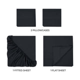 300 Thread Count Modal Sheets Set – Made from Beechwood, Solid Deep Pocket