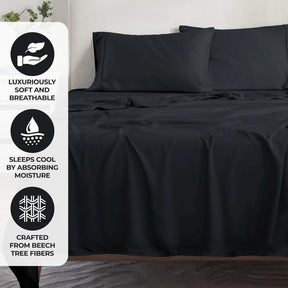Modal From Beechwood 300 Thread Count Extra Deep Pocket Sheet Set