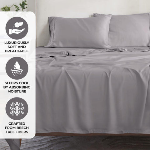 300 Thread Count Modal From Beechwood Sheet Set Extra Deep Pocket