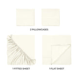 Modal From Beechwood 300 Thread Count Extra Deep Pocket Sheet Set
