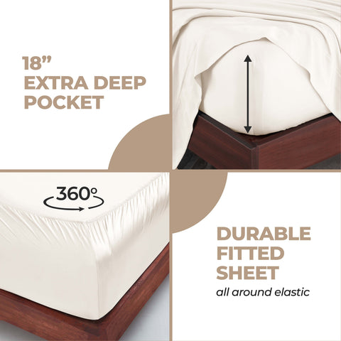 300 Thread Count Modal From Beechwood Sheet Set Extra Deep Pocket