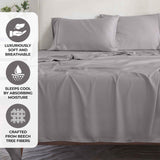 Modal from Beechwood 300 Thread Count Solid 2 Piece Pillowcase Set