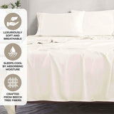 Modal from Beechwood 300 Thread Count Solid 2 Piece Pillowcase Set