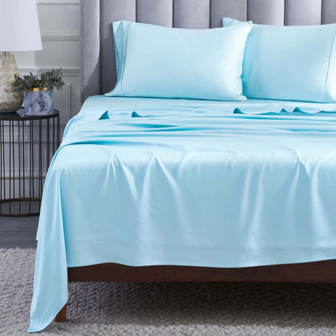 400 Thread Count Modal Fitted Sheet With Set- From Beechwood, Cooling, Solid