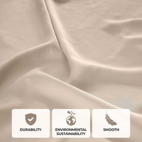 Modal From Beechwood 400 Thread Count Cooling Solid Bed Sheet Set