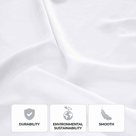 400 Thread Count Modal Fitted Sheet With Set- From Beechwood, Cooling, Solid