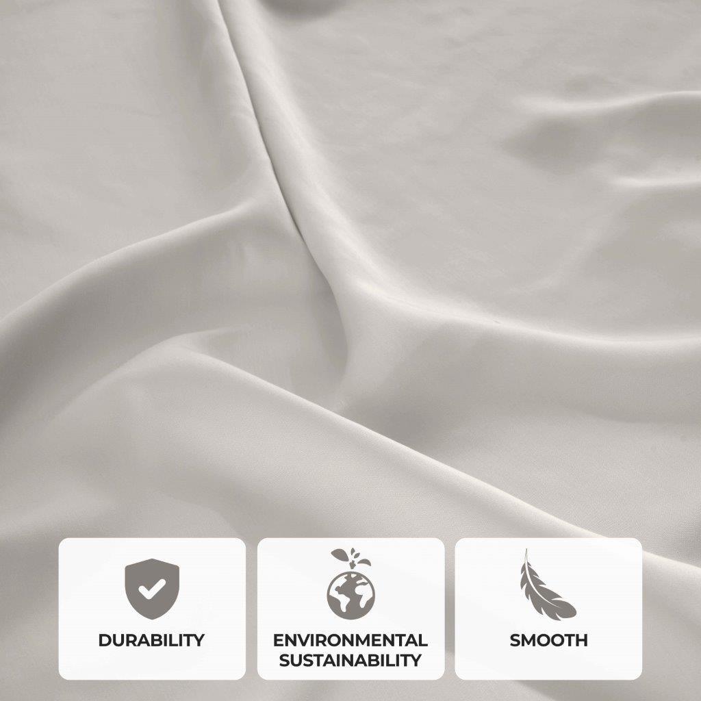 Modal From Beechwood 400 Thread Count Cooling Solid Bed Sheet Set