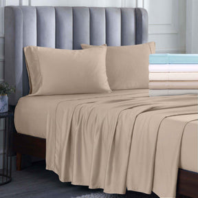 Modal From Beechwood 400 Thread Count Cooling Solid Duvet Cover Set