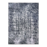 Modern Abstract Power-Loomed Indoor Area Rug Cool Gray