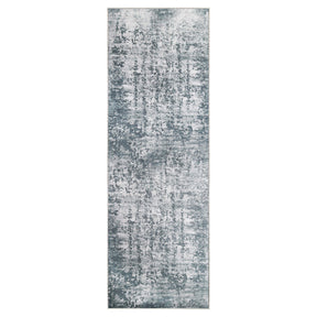 Modern Abstract Power-Loomed Indoor Area Rug Cool Gray