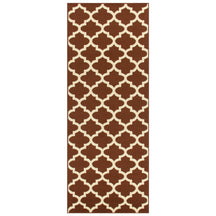 Modern Quatrefoil Geometric Lattice Indoor Area Rug