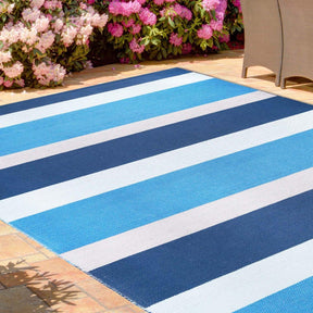 Modern Stripes Area Rug Indoor Outdoor Durable Pattern Rug