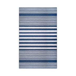 Modern Stripes Large Indoor Outdoor Pattern Area Rug
