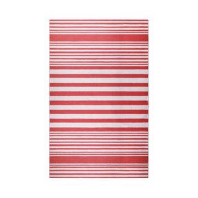 Modern Stripes Large Indoor Outdoor Pattern Area Rug
