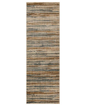 Montouk Pastel Striped Indoor Area Rugs or Runner Rug