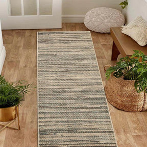 Montouk Pastel Striped Indoor Area Rugs or Runner Rug