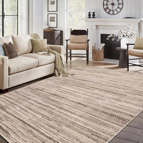 Montouk Pastel Striped Indoor Area Rugs or Runner Rug