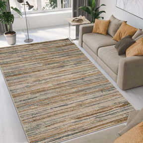 Montouk Pastel Striped Indoor Area Rugs or Runner Rug