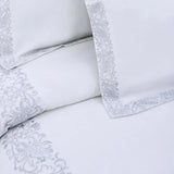 100% Cotton Moon Lawn Embroidered Duvet Cover Set