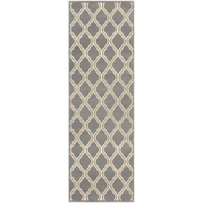 Moroccan Double Trellis Geometric Indoor Area Rugs Or Runner Rug