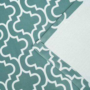 Moroccan Trellis Grommet 2-Piece Blackout Curtain Panel Set