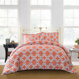 Moroccan Trellis Microfiber Comforter Set