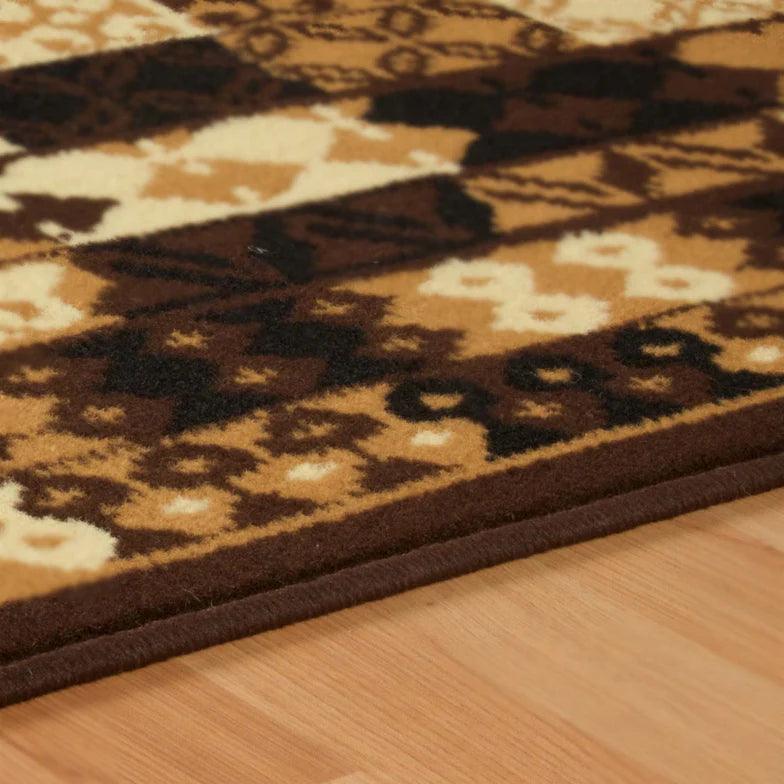Mosaic Tribal Geometric Indoor Large Area Rugs or Runner Rug