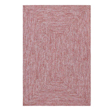 Multi Toned Braided Area Rug Bohemian Indoor Outdoor Rugs