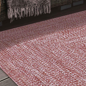 Multi Toned Braided Area Rug Bohemian Indoor Outdoor Rugs