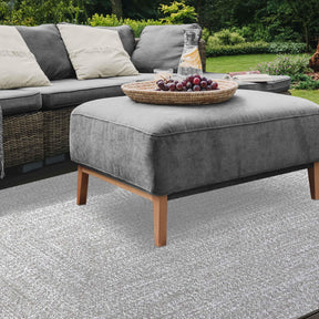 Multi Toned Braided Area Rug Bohemian Indoor Outdoor Rugs